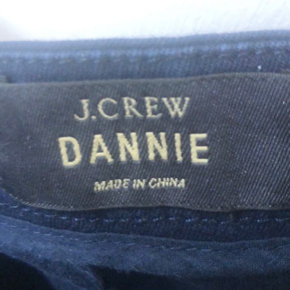 J.Crew Dannie Fit Navy Khaki Pants - Back zip - Picture 5 of 7